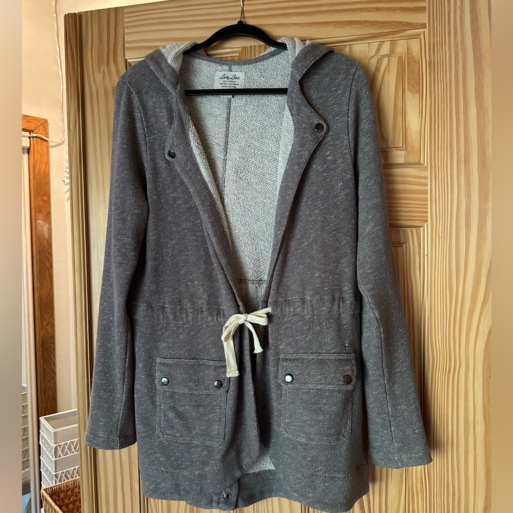 Lucky Brand Jacket  Tie Front
